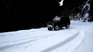 ジムニー　雪道走行　sneak　suzuki jimny