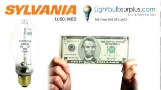 Sylvania LU50/MED Lumalux 50W HPS S68 Light Bulb Coupon