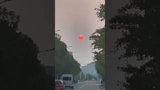 2022年9月 太阳异象中国各地目击合集 #uap #不明飞行物