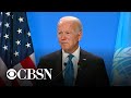 Biden holds news conference at COP26 climate summit: Special Report