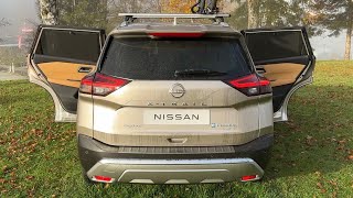 NISSAN X-TRAIL 2023 - PRACTICALITY, trunk space, rear door opening angle & DIGITAL COCKPIT