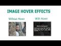 How to Create Image Hover Overlay Effects Using html and css || css Image Hover Effects