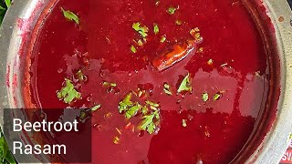 Beetroot Rasam | Beetroot Rasam Recipe | Beetroot recipes #beetrootrasam #healthyrasam #rasam