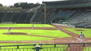 プロ野球トライアウト 20111124 林彦峰-古木 山田 桜井 喜田