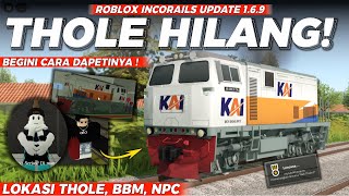 QUEST Baru Mencari Lokomotif THOLE Yang Hilang Di Roblox INCORAILS Alpha Indonesia