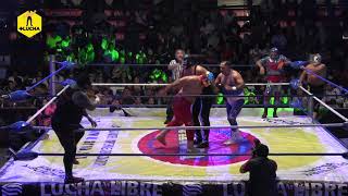 Súper Astro, Dos Caras y Rayo de Jalisco Jr. vs Canek, Pirata Morgan y Blue Panther