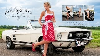 Pin up Pia \u0026 '67 Mustang - Making of zum Kalender-Shooting