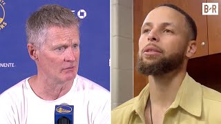 Steph Curry & Steve Kerr React to Draymond Green's Ejection vs. Magic: 'We need him'