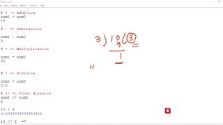 Python Class | Type Conversion in Operator | Lecture 11 #education #python#programming