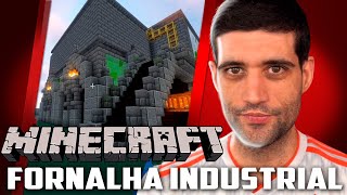 Minecraft #60 - A Fornalha Industrial Automatica Que Tem Combustível Infinito, Insano