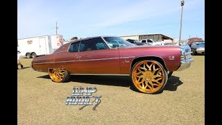 WhipAddict: 72' Chevrolet Impala on All Gold Amani Forged Vito 30s, Bagged, Custom Paint \u0026 Interior