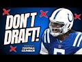 5 MOST Overhyped Fantasy Football Players for 2024!