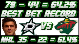 61.4% Winning Run [35-22] Last 57 NHL Bets | Best Bet for 1/8/24