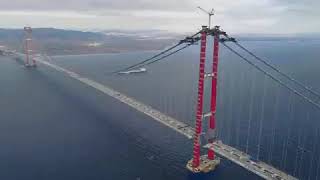 1915 Çanakkale Bridge, 2023 meters in Turkey #çanakkale #turkey #world