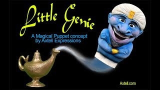 LITTLE GENIE Magical Puppet routine by Axtell