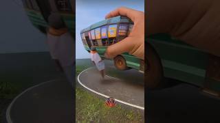 🔥கடினமான வளைவில் பிதுக்கப்பட்ட பேருந்து🫣🚍| #ai #aivideo #squeeze #trending #shorts #hornsound #bus