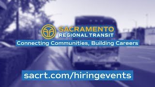 Attend a SacRT Hiring Event in November 2024