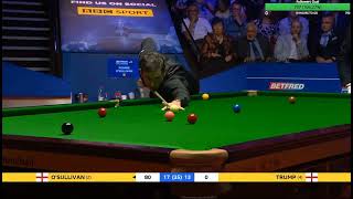 Ronnie winning moment.  world snooker champion. vs Judd trump