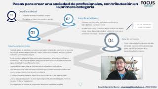 Pasos para crear una sociedad de profesionales 2022 (Chile)