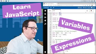 JavaScript tutorial 6/24: Variables, Expressions and Operators | Coding for beginners