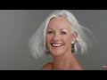 ***Happy  Grey hair transition, with powerful Music ( ASMR and Healing 🎧)***