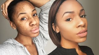 GRWM 12: Updated Face Routine with Cover FX Custom Cover Drops | VICKYLOGAN