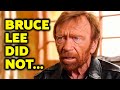 Chuck Norris Revealed The Shocking Truth About Bruce Lee's Death