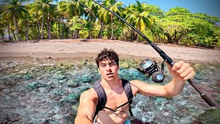 24h nur ESSEN, was ich FANGE - Solo Survival 🔥🐟