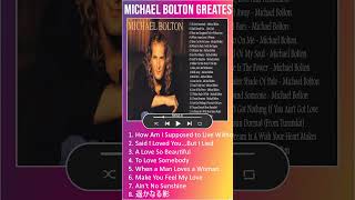 Michael Bolton Greatest Hits   Best Songs Of Michael Bolton Nonstop Collection  Full Albu #shorts