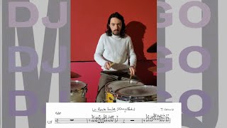 Kenny Clarke drum cover #2 / La Ronde - Django (Modern Jazz Quartet, 1955)