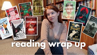 all the books i read in september 🎒 hockey romance, dark academia, fantasy series and an autumn haul