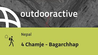 Fernwanderweg in Nepal: 4 Chamje - Bagarchhap