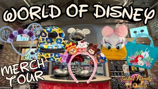 WORLD OF DISNEY NEW MERCHANDISE SHOPPING TOUR | February 2025 ~ Disney Springs! Walt Disney World!