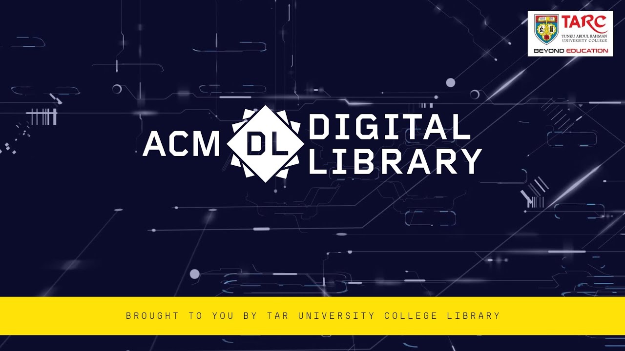 ACM Digital Library Promo - YouTube