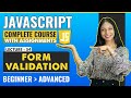 54. Form Validation | Javascript tutorial for beginners | Javascript full course