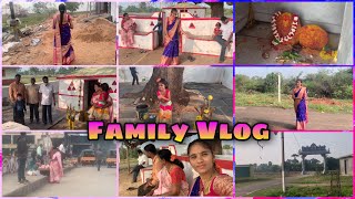 #Vlog అనుకోకుండా ఫ్యామిలీ తో బయటికి|Forest మద్యలో టెంపుల్|My Busy Day With Family