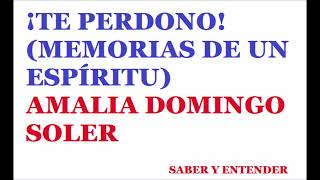 2ª parte. TE PERDONO -MEMORIAS DE UN ESPÍRITU- AMALIA DOMINGO SOLER #audio #audiobook   #espiritismo