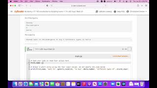 Lab 1.9 Mad Libs