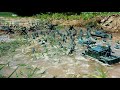 Army Men: War in the mud! Green Army and Grey Army Engage in Fierce Trench Battle #stopmotion