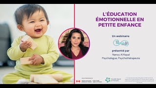 Webinaire - L'éducation émotionelle en petite enfance