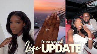 LIFE UPDATE - I'm engaged! How we met, wedding plans and more