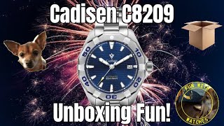 Cadisen C8209 Watch Unboxing Fun