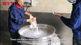 Ultrasonic Vibrating Screen for Fine Powder