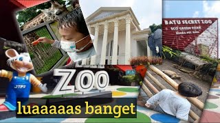 Wuahh luas banget..Serunya berkeliling di Batu Secret Zoo dan Museum Satwa di Batu - Malang.