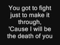 breaking benjamin breath lyrics video