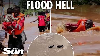 'All we had was swept away' Devastating floods in Kenya leave dozens dead and thousands homeless