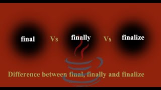 #8 Final, Finally and Finalize key words || Object-Oriented programing using JAVA || For Beginner