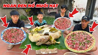 Hữu Bộ | Ngan Đen Nổ Muối Hạt Và Món Tiết Canh