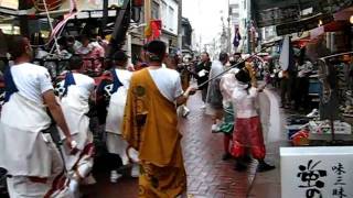 2010長崎くんち「庭先回り(中日)銅座町」南蛮船①