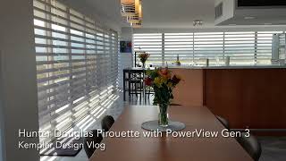 The Best Premium Window Covering-Hunter Douglas Pirouette PowerView